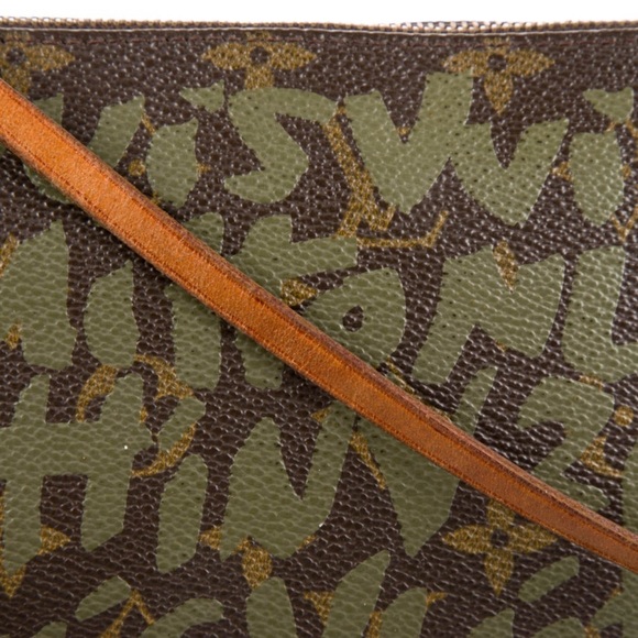 Authentic Louis Vuitton Monogram Pouchette (Stephen Sprouse Graffiti) VERY RARE - Picture 5 of 7